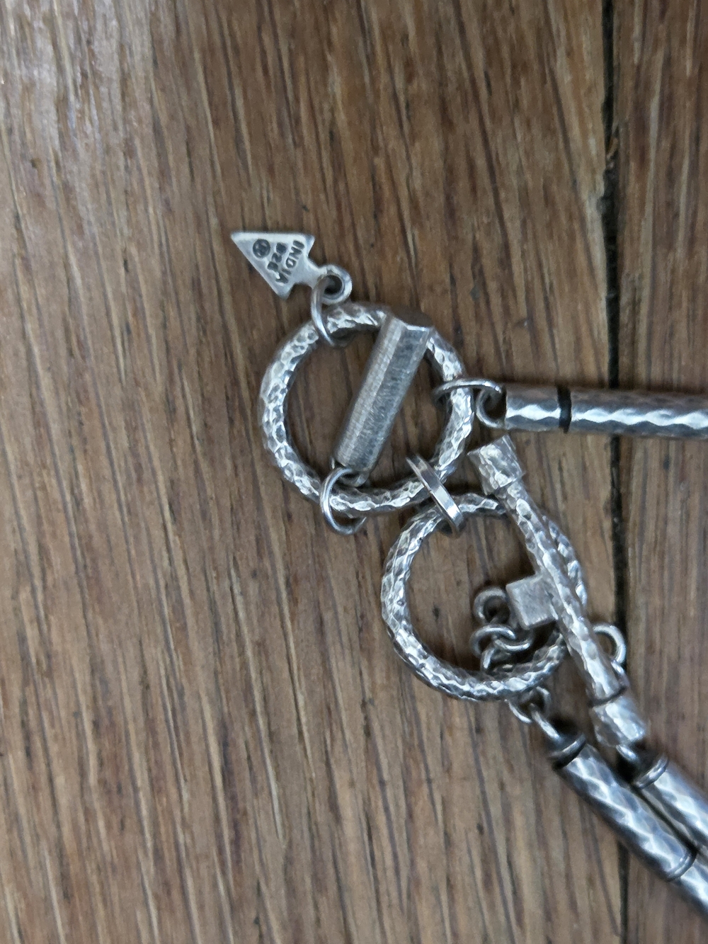 Silpada Sterling Silver Toggle Bracelet - Textured Link Design - Picture 5 of 5